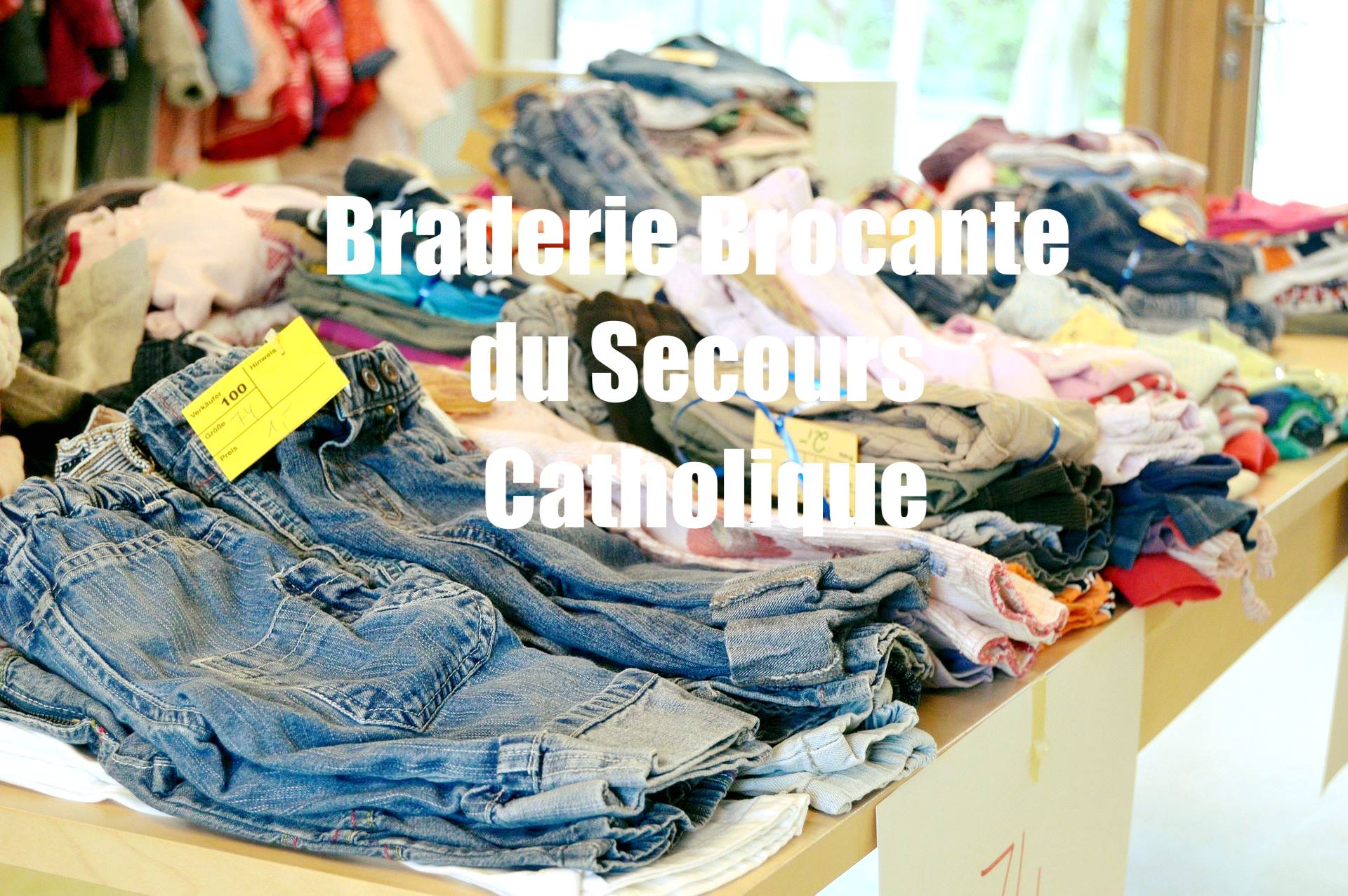 Braderie du secours catholique de Bellerive