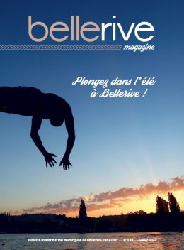 couverture du magazine municipal de Bellerive de juillet 20118