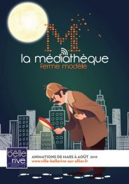 programme des animations médiathèque ferme-modèle bellerive sur allier mars à août 2019