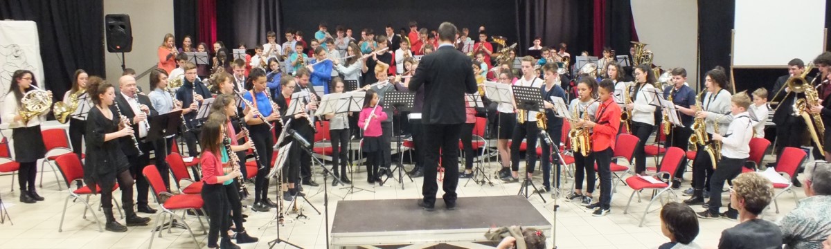 Concert jeunes musiciens société musicale Bellerive