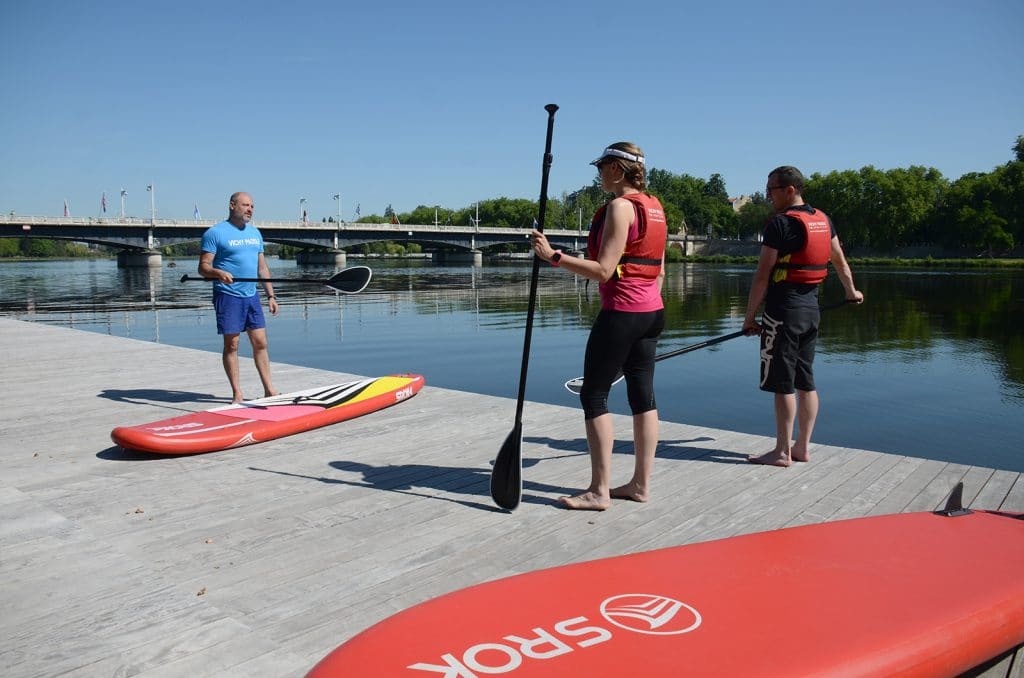 Base de loisirs paddle Ô Belles Rives