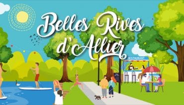 activités des belles rives d'allier 2020 guinguettes sports nautiques promenade