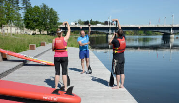 Ô Belle Rives Base de loisirs Vichy paddle